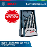 Bosch X Line mini Set 7 tlg. Steinbohrer